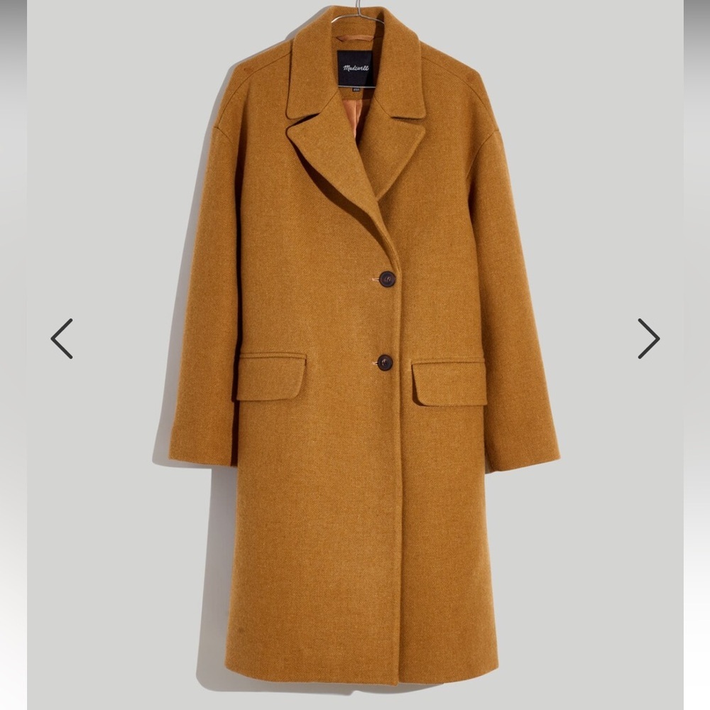 Madewell Fall Haydon Coat in Insuluxe Fabric, NWT